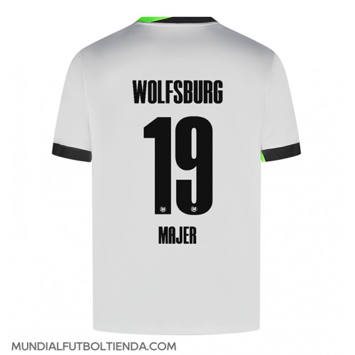 Camiseta Wolfsburg Lovro Majer #19 Tercera Equipación Replica 2024-25 mangas cortas